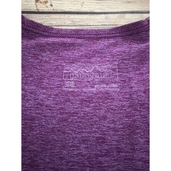 Patagonia Dress Women XS Purple Bandha Sleeveless V Neck Comfort Hiking - Picture 3 of 8